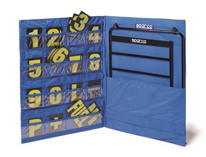 Sparco Pit Board And Numbers Kit W/Co