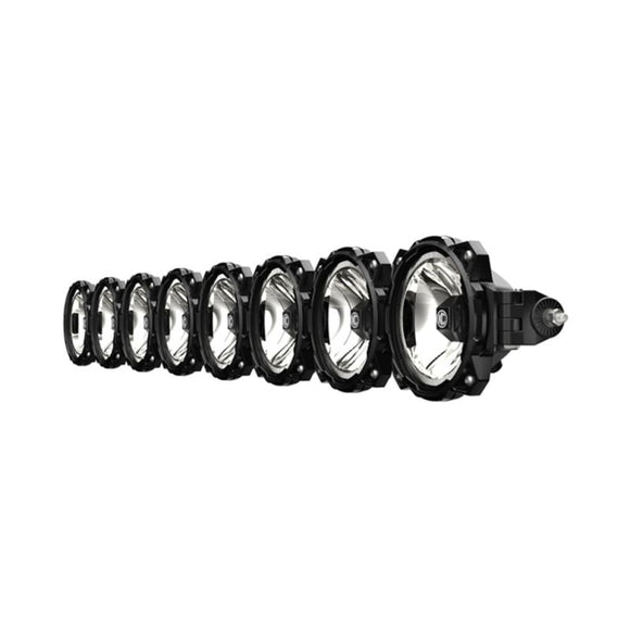 KC HiLiTES 07-18 Jeep JK 50in. Pro6 Gravity LED 8-Light 160w Combo Beam Overhead Light Bar System
