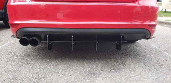 Ventus Autoworks Rear Diffuser W/ Rear Spats | Volkswagen GLI 11-14