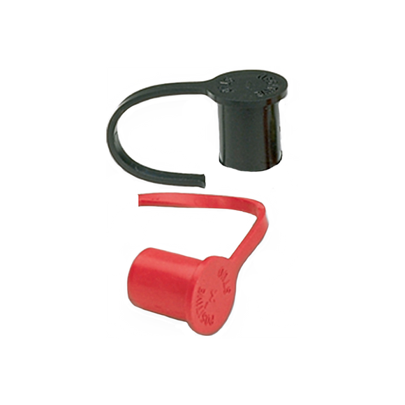 Moroso Remote Battery Jumper Terminal Cap Kit - 1 Black - 1 Red (Use w/Part No 74140)