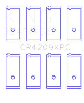 King Toyota 3SGTE 16v 2.0L pMaxKote Performance Rod Bearing Set - Size STD - 0