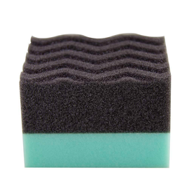 Durafoam Contoured Large Tire Dressing Applicator Pad With Wonder Wave Technology