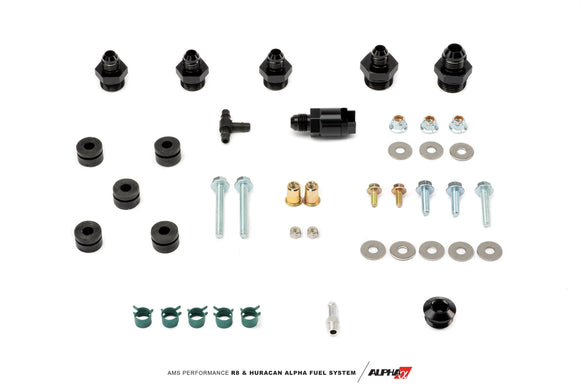 AMS Performance R8/Huracan Alpha Fuel System – Fuel Pressure Regulator + Fuel Line Kit
