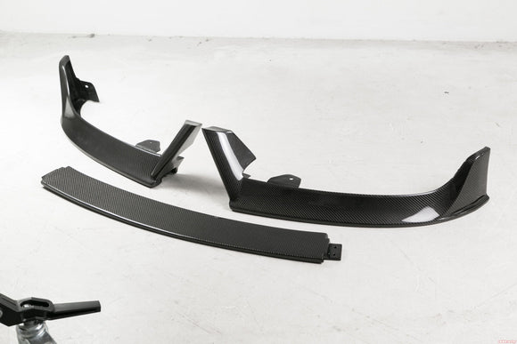 VR Aero SL Style Carbon Fiber Front Lip Spoiler Tesla Model 3 2018+