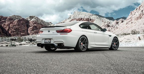 Vorsteiner BMW F12 M6 VRS Aero Side Blades Carbon Fiber PP 1x1 Glossy