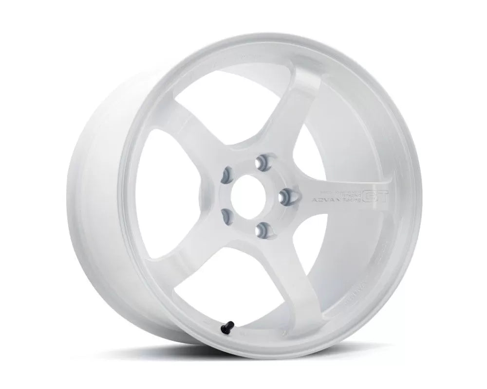Advan GT Beyond 18x9.5 +29 5-114.3 Racing White Wheel