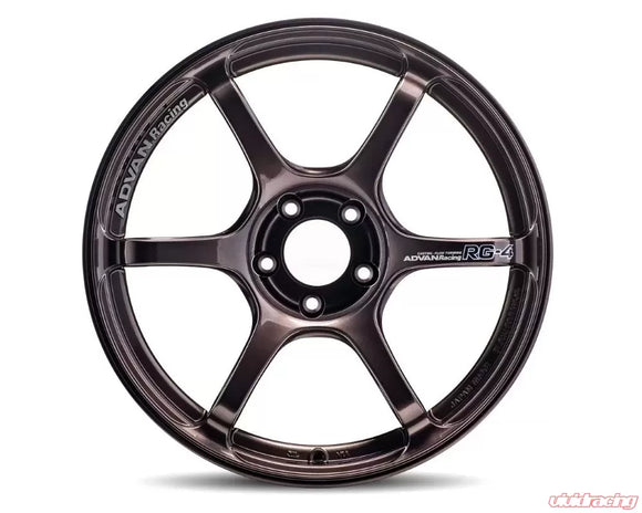 Advan RG-4 18x9.5 +45 5-100 Racing Copper Bronze Wheel