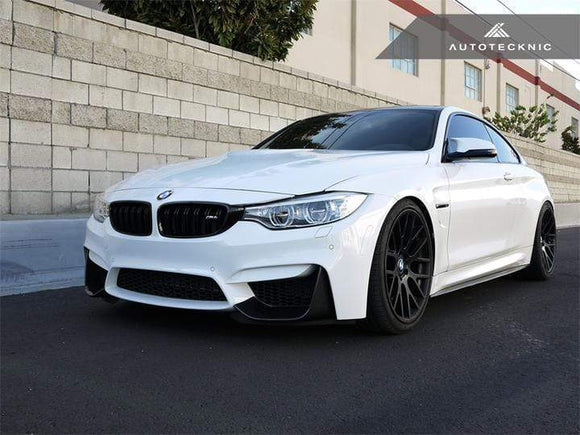 AutoTecknic Dry Carbon Fiber Performance Aero Splitters | BMW F80 M3 | BMW F82 M4