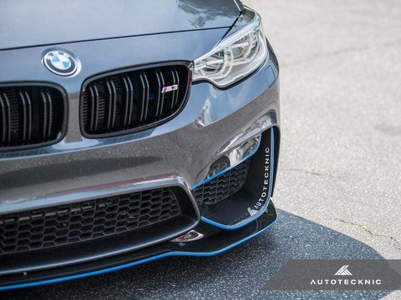 AutoTecknic Dry Carbon Fiber Performance Aero Splitters | BMW F80 M3 | BMW F82 M4