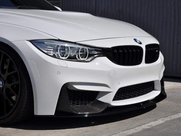 AutoTecknic Dry Carbon Fiber Performance Aero Splitters | BMW F80 M3 | BMW F82 M4