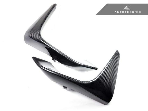 AutoTecknic Dry Carbon Fiber Performance Aero Splitters | BMW F80 M3 | BMW F82 M4