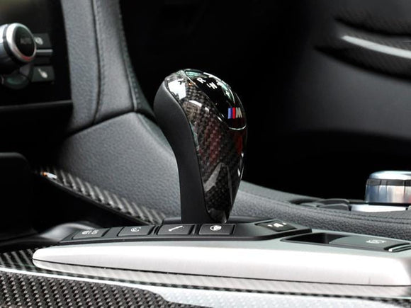 AutoTecknic Carbon Fiber Gear Selector Cover | BMW F80 M3 | BMW F82/F83 M4