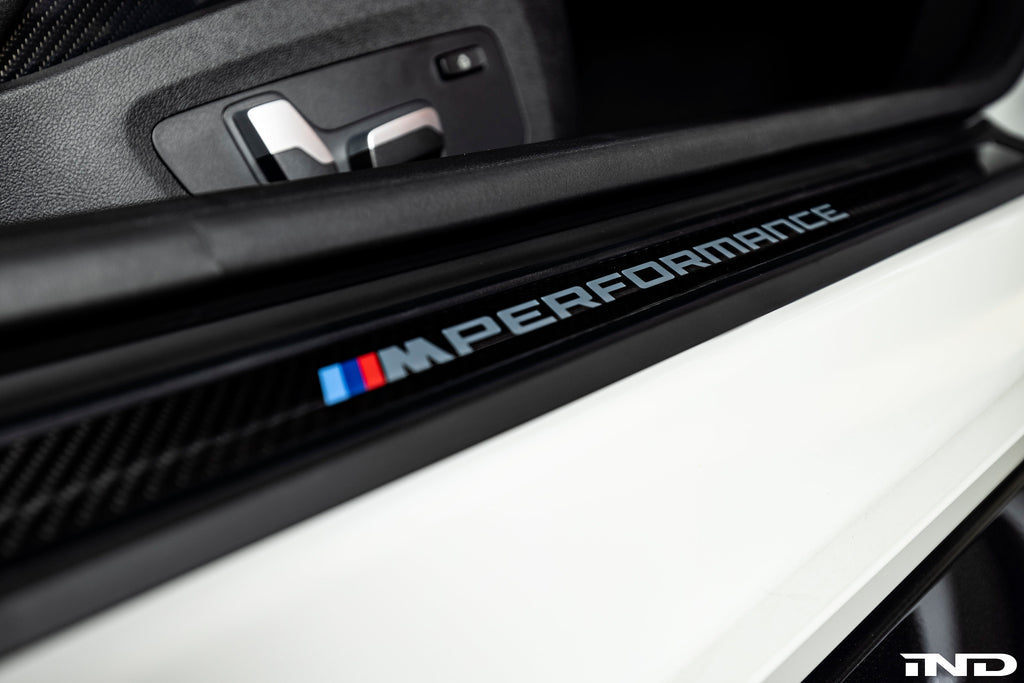 BMW G87 M2 / G82 M4 M Performance Carbon Door Sill Set - 0