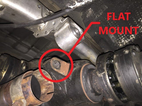 PowerFlex BMW E38 7 Series / E39 5 Series Rear Diff Front Mount Bushing - Flat Type