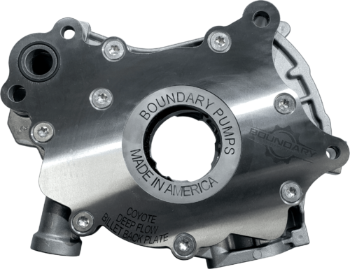 Boundary 18-23 Ford Coyote V8 Vane Ported MartenWear Treated Gear Billet Oil Pump Assembly