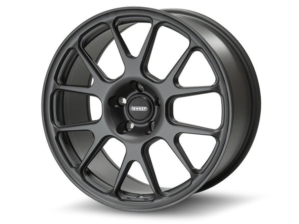 ISWEEP CP12 18" 5x112 Flat Racing Graphite