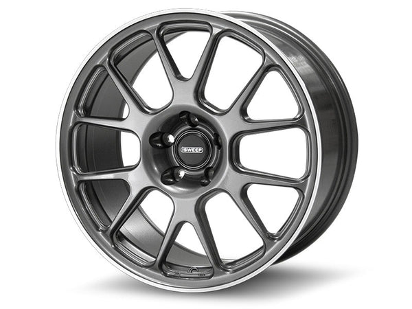 ISWEEP CP12 18" 5x112 Glossy Racing Graphite