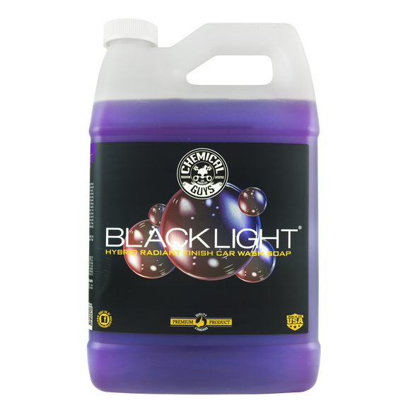 Black Light Hybrid Radiant Finish Car Wash Soap And Superior Surface Cleanser (1 Gallon) (Comes in Case of 4 Units)