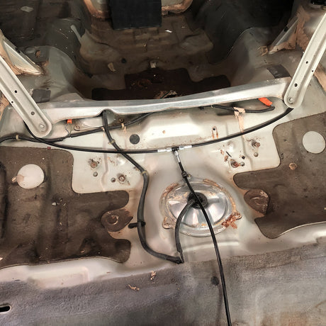 Chase Bays 96-00 Honda Civic RHD (w/Brake Booster Delete) In Interior Brake Line Relocation