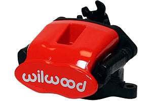 Wilwood Caliper-Combination Parking Brake-Pos 13-L/H-Red 41mm piston .81in Disc