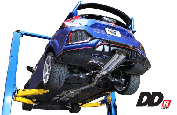 Greddy 2017+ Honda Civic Sport 5DR/Type-R DD-R Non-Resonated Exhaust
