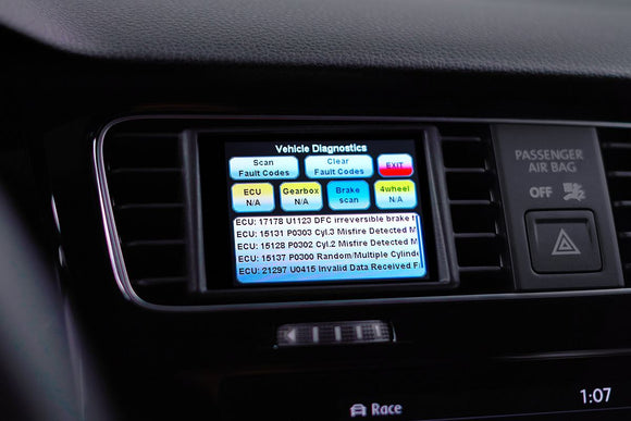 VADPRO VAD32 VERSATILE AUTOMOTIVE DISPLAY FOR VW MK7 GOLF PLATFORM