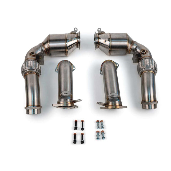 Fabspeed BMW M5 / X5M / X6M Primary Sport Catalytic Converter Downpipes (2024+)