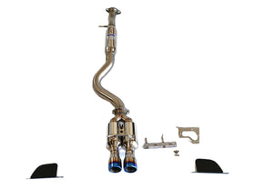 Invidia 22+ Toyota GR Corolla R400 Rolled Titanium Tip Cat-Back - 0