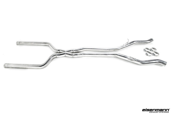 Eisenmann F90 M5 Center Pipe Set - Non-Resonated