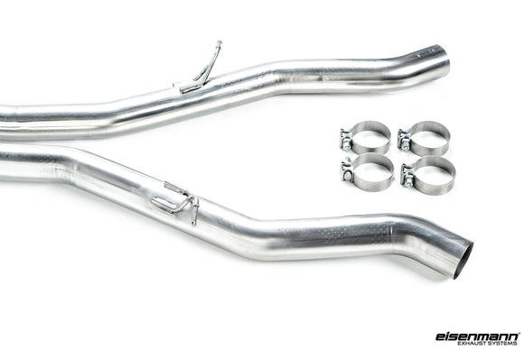 Eisenmann F90 M5 Center Pipe Set - Non-Resonated