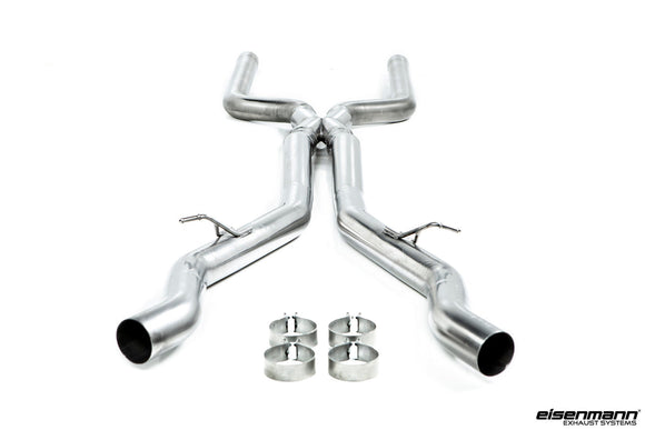 Eisenmann F90 M5 Center Pipe Set - Non-Resonated
