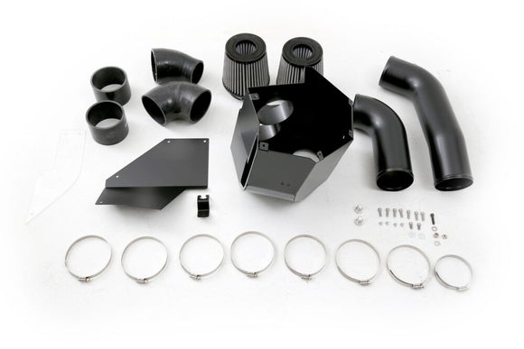 CP-e Ford EcoBoost Raptor '17-. aIntake 4.00" Aluminum. Stock Turbo. Black Silic