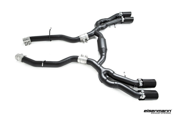 Eisenmann F97 X3M / F98 X4M Black Series Performance Exhaust - Race