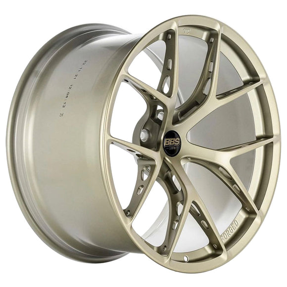 BBS FI-R Evo 20x10.5 / 5x112 / ET15 / CB66.5 - White-Gold Wheel (BMW G8x M2/3/4)