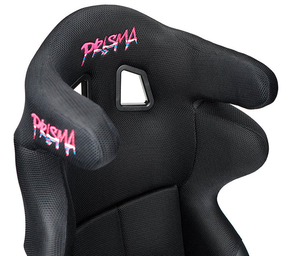 NRG PRISMA FIA HALO Competition Seat with Competition Fabric FIA Homologated - Black