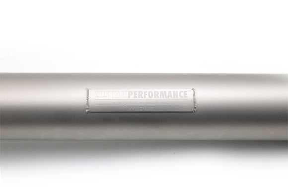 CP-e Ford Fiesta ST '14-'17 Nexus Resonator Delete Pipe . Titan Finish