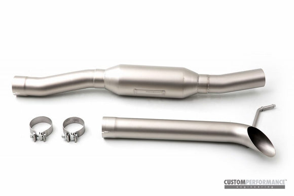 CP-e Ford Mustang EcoBoost 2.3L '15-. Austenite 3.00 Single Exhaust / 18 Oval