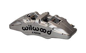WILWOOD Caliper-Forged DP6A, 5.25" mt.-Nickel-L/H 1.62/1.38"/1.38" Pistons, 1.10