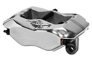 Wilwood Caliper-Forged Narrow Dynalite 3.50in Mount Polished 1.12in Pistons .81in Disc
