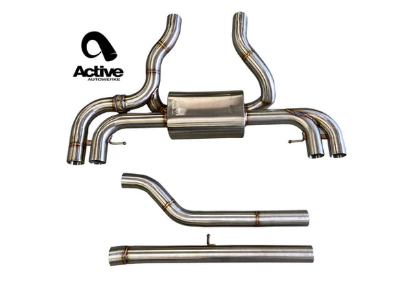 G2X / G3X M340I / M440I VALVED REAR AXLE-BACK EXHAUST