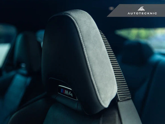 Autotecknic Dry Carbon Seat Back Cover - BMW | G80 M3 | G82 M4