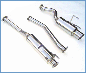 Invidia 02+ Honda Civic Si 3 Door Type R N1 Catback Exhaust (For Euro Cars)
