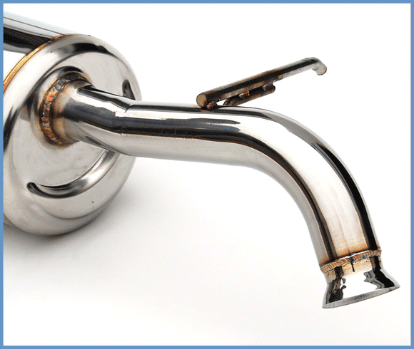 Invidia 03+ Scion xA 60mm (101mm tip) Exhaust (Rear Muffler Only)