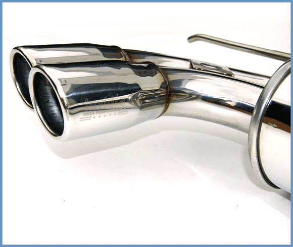 Invidia 05-08 VW Golf GTI Q300 Rolled SS Tip Cat-Back Exhaust