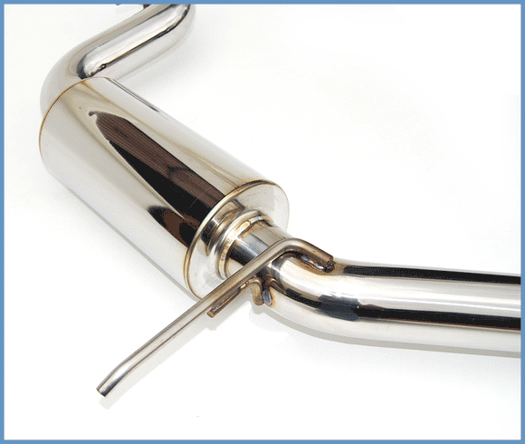 Invidia 05-08 VW Golf GTI Q300 Rolled Titanium Tip Cat-Back Exhaust