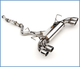 Invidia 08+ STi Hatch Dual Q300 Stainless Steel Tip Cat-back Exhaust