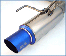 Invidia 08-14 WRX/STi 4 Door 80mm Single Outlet Full Titanium Cat-Back Exhaust - 0
