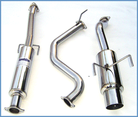 Invidia 92-95 Honda Del Sol (101mm tip) Cat- Back Exhaust
