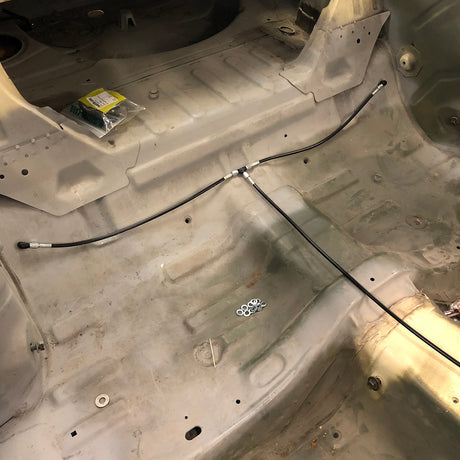 Chase Bays Nissan S13/S14 S15 Dual Rear Calipers BBE (w/In Bay Relocation) Hydro Handbrake Line Kit