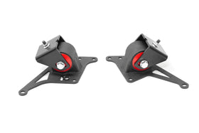 Innovative 01-05 Mazda Miata NB 1.8L Black Steel Replacement Mounts 60A Bushings (No Trans Mount) - 0
